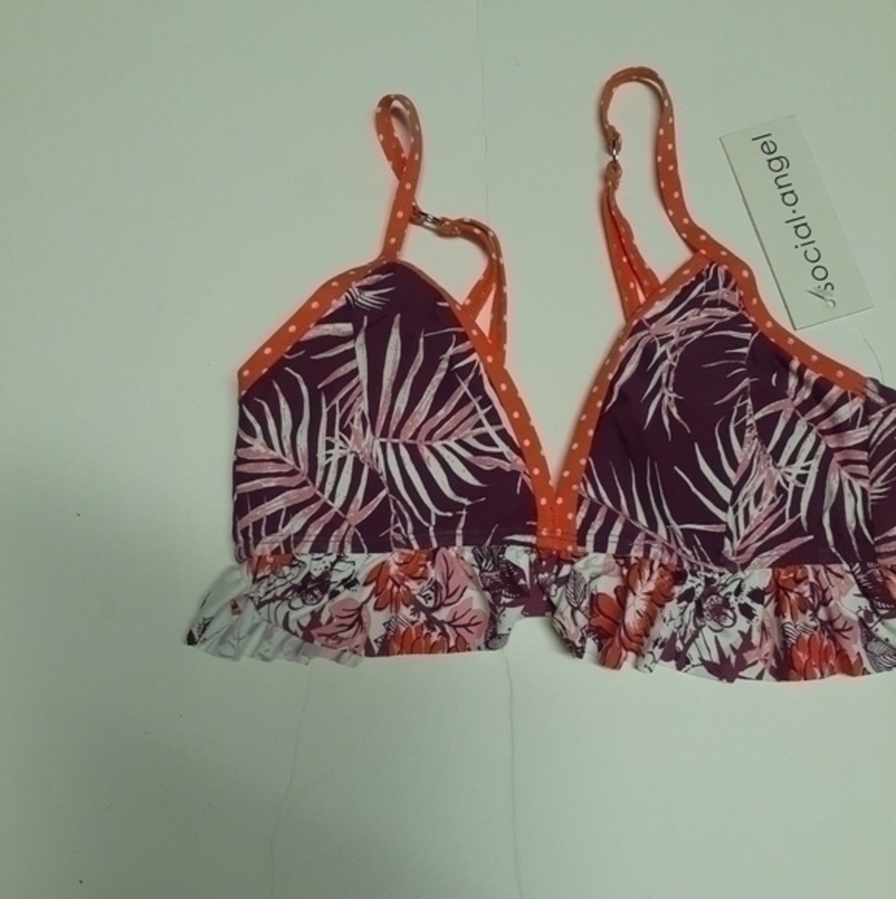 Social Angel Bikini Top Size S